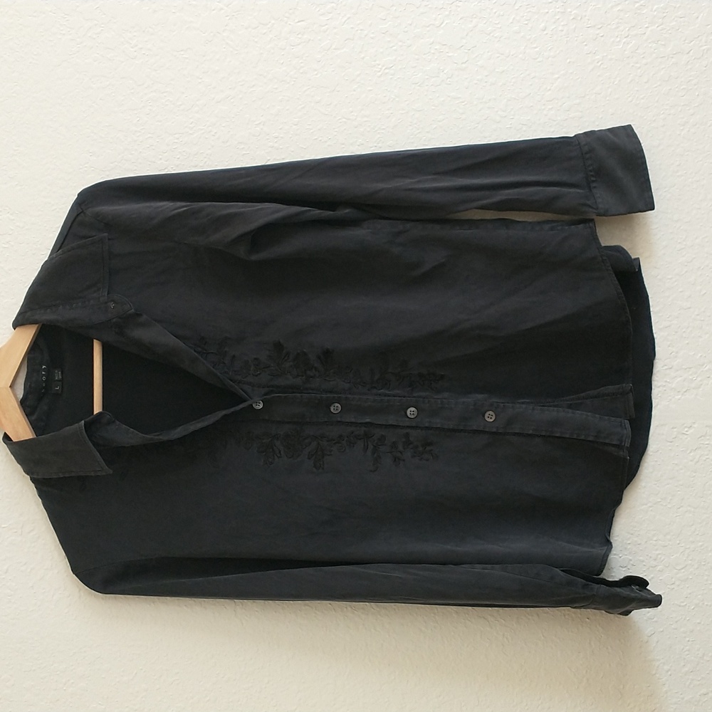 Elegant Black Women's Top